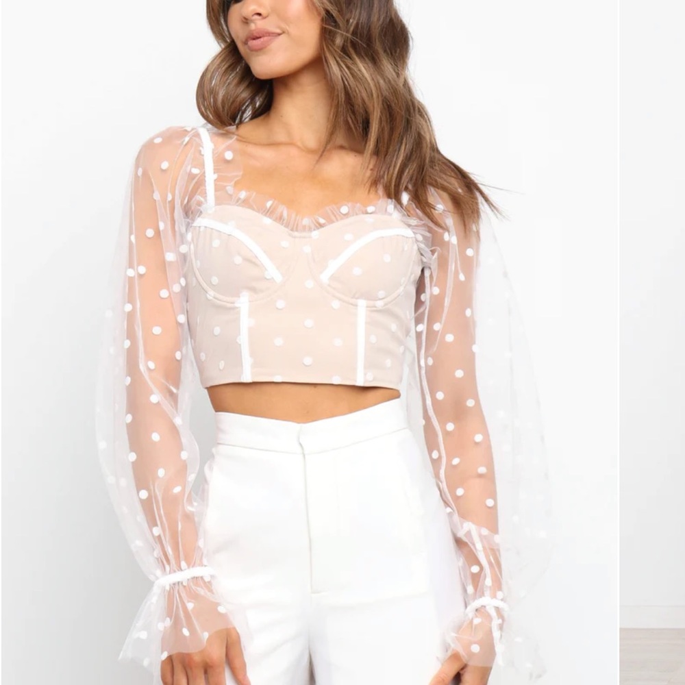 Famous Petal and Pup bride top
